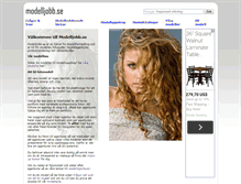 Tablet Screenshot of modelljobb.se